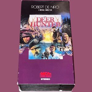 Vintage 1978 Academy Award Winner The Deer Hunter 2 VHS Tape Box Set Deniro